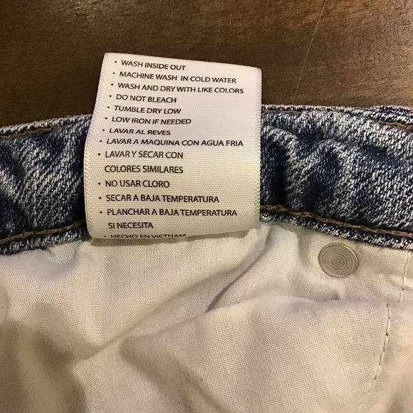 KanCan 15 (31) Ruby High Rise Jeans Distressed Boyfriend KC8571M Thigh Rub - Picture 12 of 13